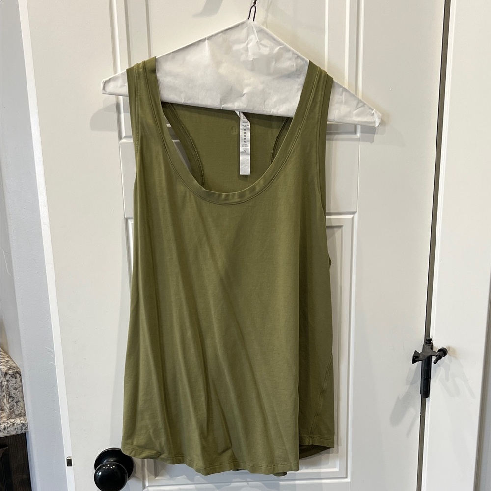lululemon athletica Olive Tank Top